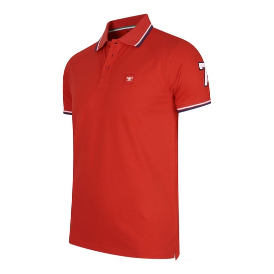 Cappuccino Italia Polo Applique Pique  Rot - Image 2