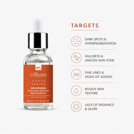 skinChemists Tranexamsäure 2,5 %, Niacinamid 4 % Anti-Aging-Serum für einen strahlenden Teint, 30 ml - Image 5