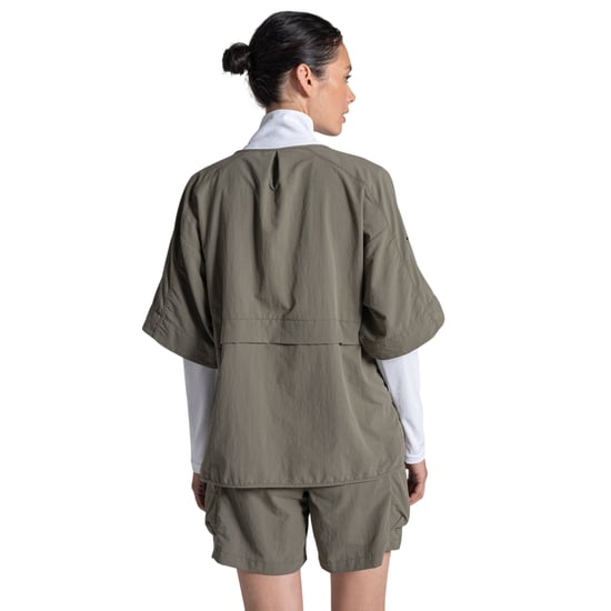 Craghoppers - "Medina" Hemd für Damen, Über den Kopf, Nosilife, kurzärmlig (Wilde Olivefarbe) - Image 3