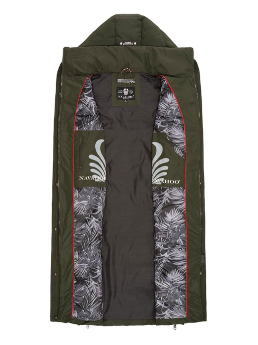 Navahoo Damen Steppweste Brezelchen – Lang & Stylisch Warm - Image 5