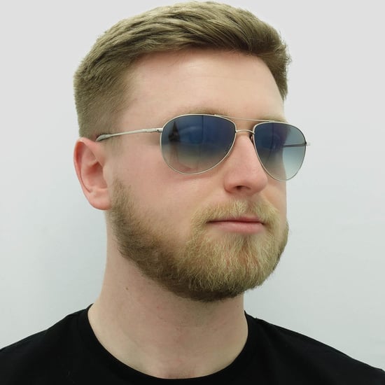 Lunettes De Soleil Oliver Belglasses Benedict 1002 5241/3F Argent Chrome Saphir VFX - Image 5