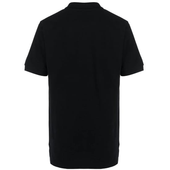 Schwarzes Poloshirt mit kleinem Schwimmlogo von Moschino - Image 2