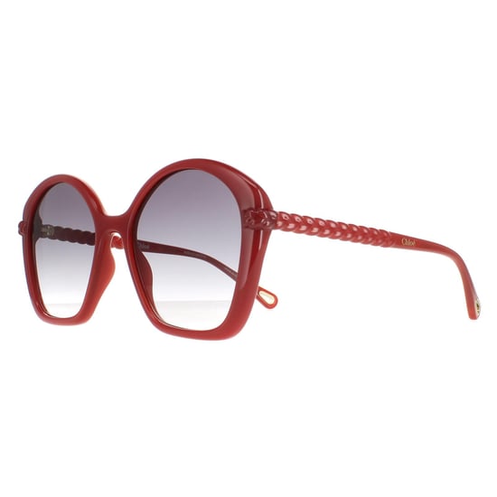 Chloe Square Womens Dunkel Orange Grau Gradient CH0003S - Image 2