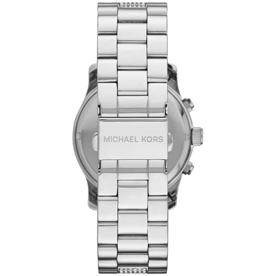 Michael Kors MK5825 Runway Chronograph Damen Silber Uhr - Image 2