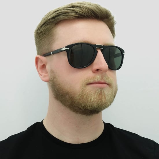 Lunettes de soleil polarisées vertes noires de Persol - Image 5