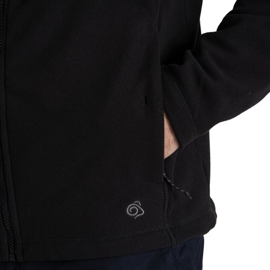 Craghoppers Mens Expert Corey 200 Fleece-Oberteil (Schwarz) - Image 4