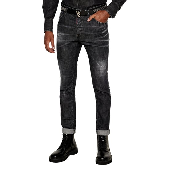 Dsquared2 Schwarze Easy Wash Cool Guy Jeans - Image 6