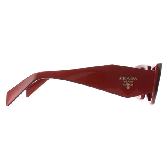 Prada PR17WS 12N5S0 orange schwarz dunkelgrau Sonnenbrille - Image 4