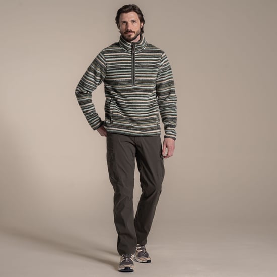 Craghoppers - "Tatton II" Fleece-Oberteil für Herren (Waldgrün) - Image 1