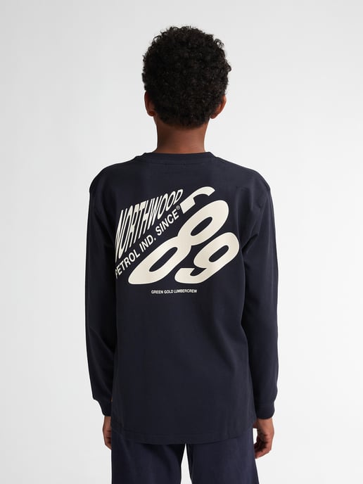 Petrol Industries - Grafisches T-Shirt Mammoth  Jungen -  Blau - Image 4