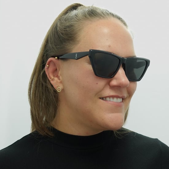 Saint Laurent Cat Eye Damen Schwarz Schwarze Sonnenbrille - Image 6