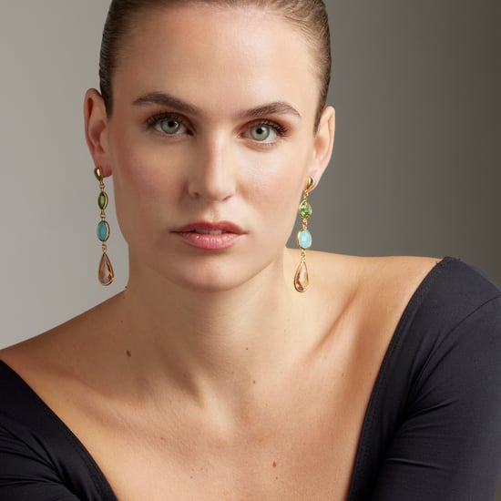 Luxenter-Ohrringe aus 18k Gelbgold - Donnty - Image 2