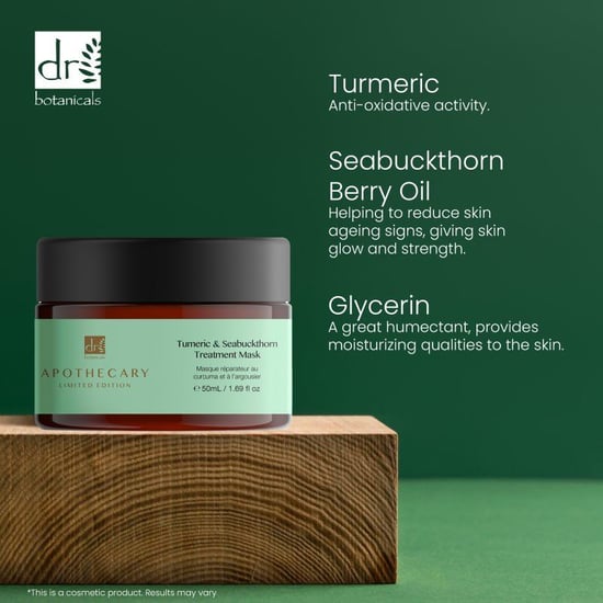 Dr. Botanicals Anti-Aging-Kurkuma- und Sanddorn-Gesichtsmaske 50 ml - Image 2