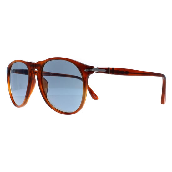 Persol Sonnenbrille 9649 96/56 Terria di Siena Schildkröte Blau - Image 2