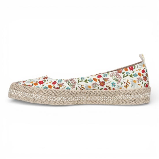 Blowfish Malibu Damen Floral White Ballet Flats Ballerina Freizeitschuhe – Benita - Image 6