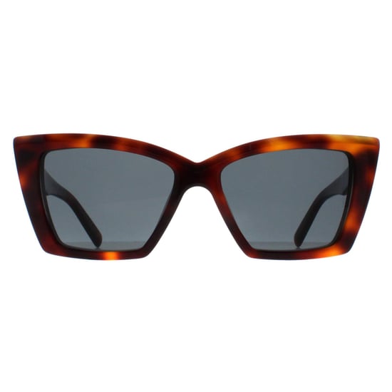 Saint Laurent Cat Eye Damen Havanna Schwarz SL657 - Image 1