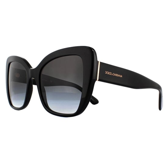 Lunettes De Soleil Dolce & Gabbana DG4348 501/8G Dégradé Gris Noir - Image 2