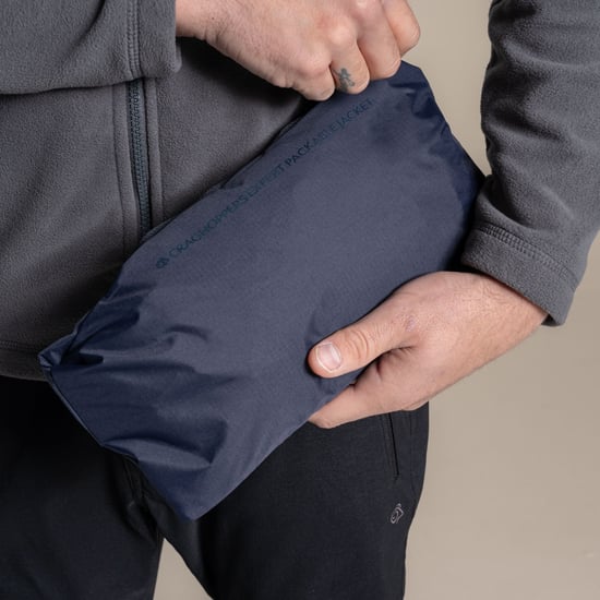 Craghoppers - "Expert" Jacke, wasserfest für Herren/Damen Unisex, Packable (Dunkel-Marineblau) - Image 3