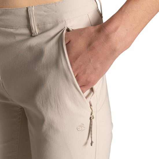 Craghoppers - "Kiwi Pro III" Caprihose für Damen (Auster-Grau) - Image 4
