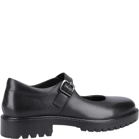 AURORA Mädchen Leder-Schulschuhe Schwarz - Image 3