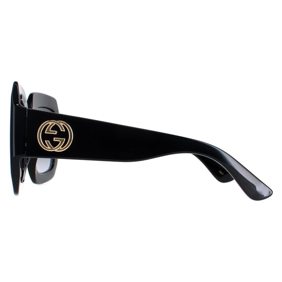 Gucci Square Womens Schwarz Grau GG0053SN - Image 3
