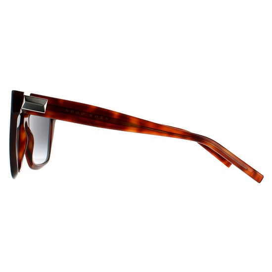 Hugo Boss Square Womens Havanna Dunkelgrau Gradient Sonnenbrille - Image 3