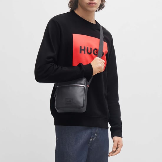HUGO Duragol222 Großes Label Logo Herren Sweatshirt - Image 2