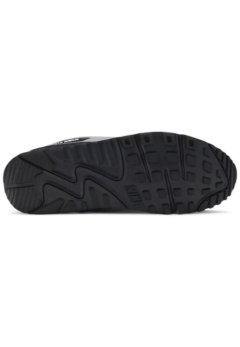 Men's Nike Air Max 90 Casual Shoes in Black/Cool Grey - Image 2
