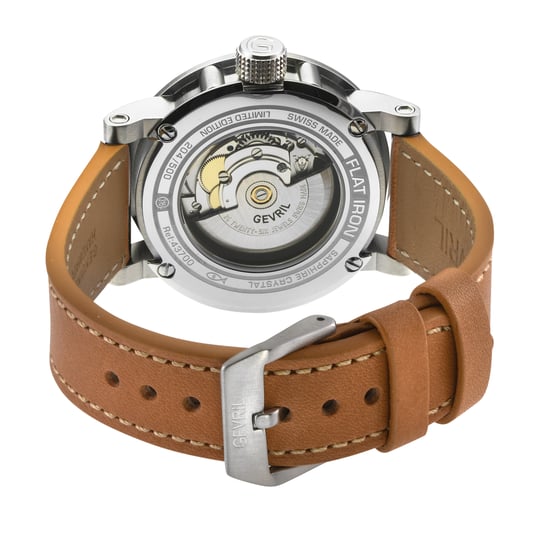 GV2 18120B Herren Potente Schweizer Automatik Zweifarbig SS IPYG Armband Skelettuhr - Image 2
