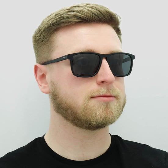 Hugo Boss Sonnenbrille 0921/S 807 IR Schwarz Grau Blau - Image 5