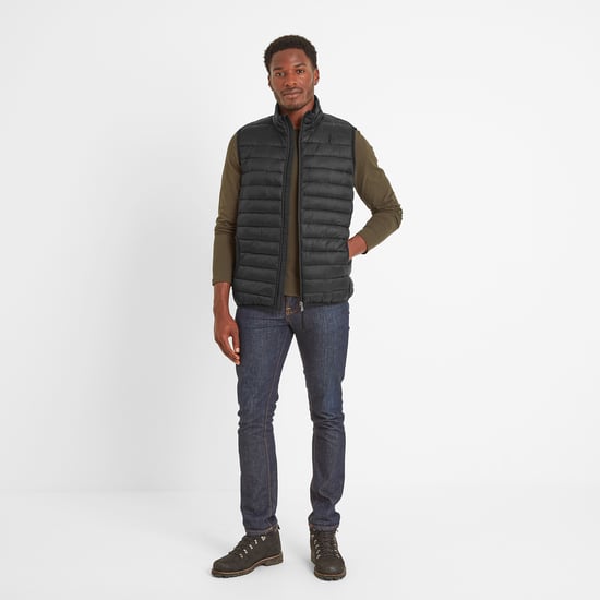 Gibson Mens Gilet Black - Image 3