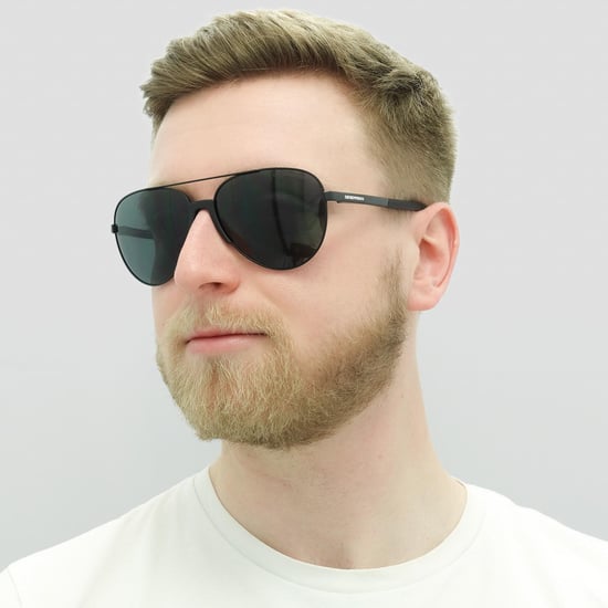 Emporio Armani Sonnenbrille 2059 320387 Matt Schwarz Grau - Image 5