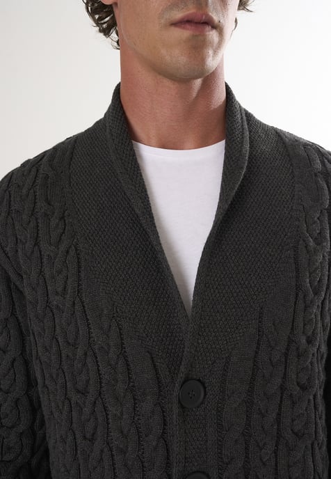 Strickjacke Geknöpfte Strickjacke - Image 2