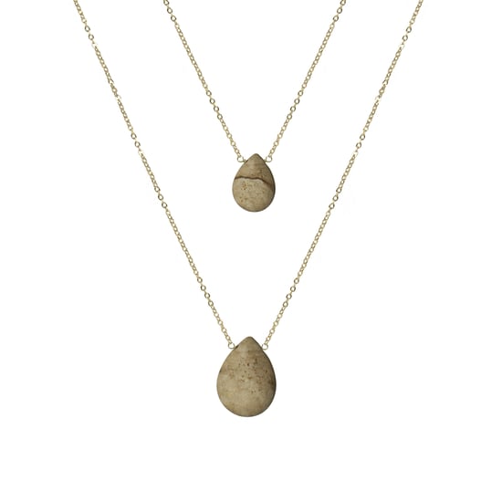 Luxenter Abelia Halskette aus 18 Karat Gelbgold - Image 1
