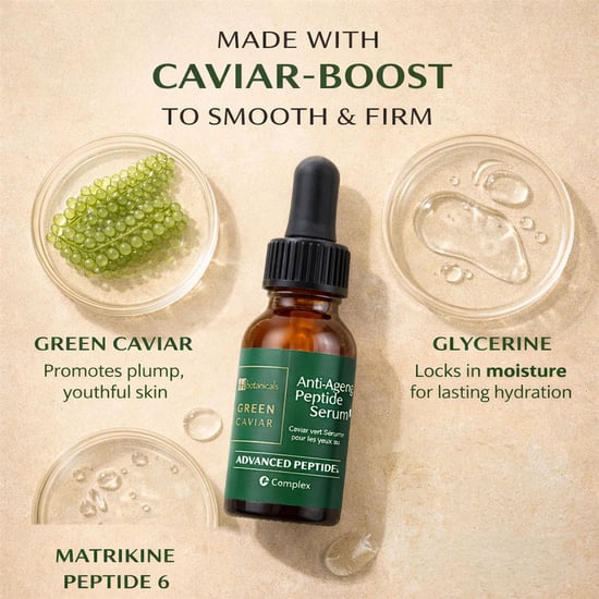 Dr Botanicals Grüner Kaviar Anti-Aging Peptid Augenserum 15ml - Image 3