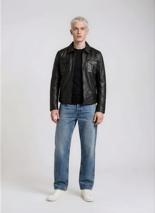 TRUEPRODIGY Lederjacke Jax - Image 3