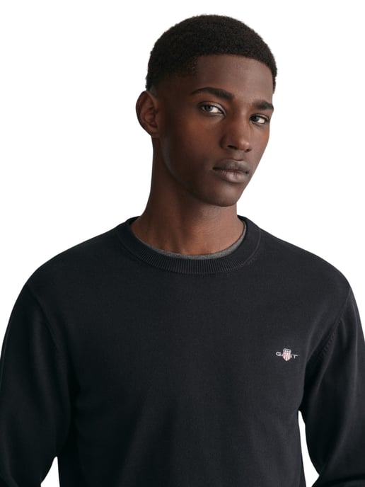 Gant Classic Cotton C-Neck Strickpullover - Image 5
