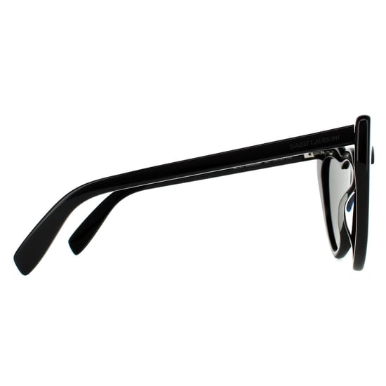 Saint Laurent Cat Eye Damen Schwarz Grau Sonnenbrille - Image 4