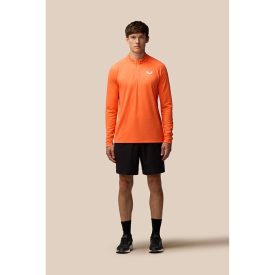 Castore Adapt Training 1/4-Zip Top aus Polyester für Herren - Orange - Image 5