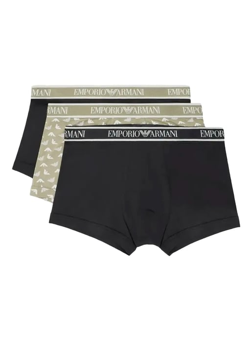 Emporio Armani Herren-Boxershorts-Pack x3 eagle essential - Image 1