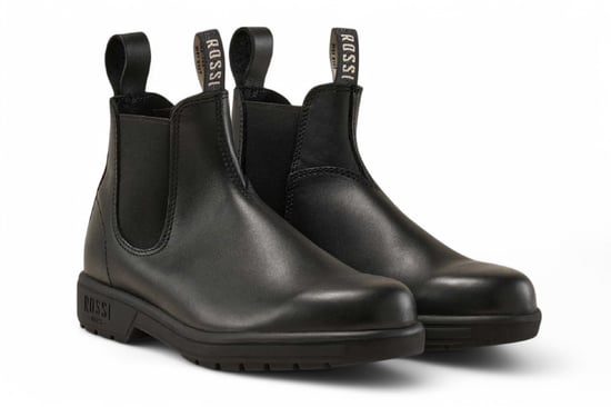Rossi 301 Endura Chelsea-Stiefel aus schwarzem Leder - Image 3