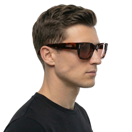 Herren rechteckige Acetat-Sonnenbrille SF2064SE - Image 6