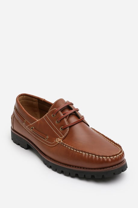 Wheres That From Mens 'Isaac' Chunky Boat Shoes - Image 3