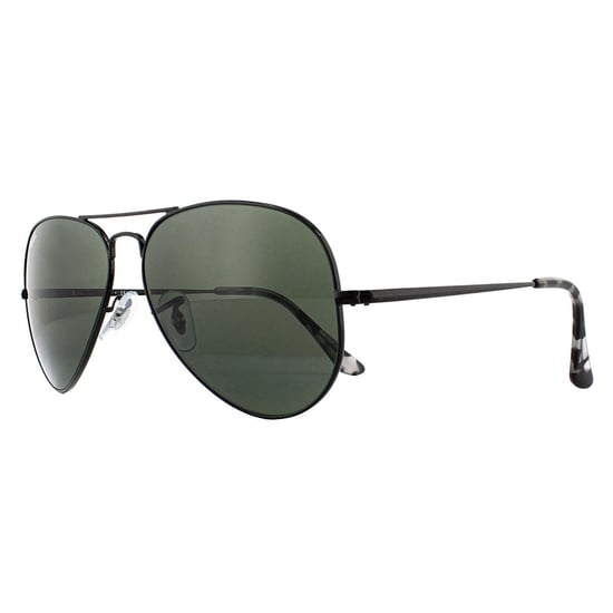 Ray-Ban Sonnenbrille Aviator Metall II RB3689 914831 Schwarz Grün - Image 2