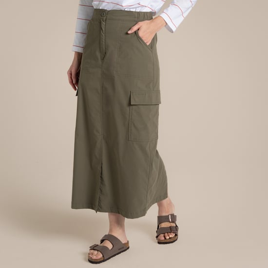 Craghoppers - "Pro" Midirock für Damen, Nosilife (Wilde Olivefarbe) - Image 6