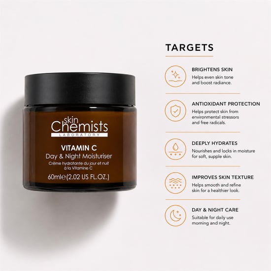 skinChemists Vitamin C Anti-Aging Tages- und Nachtcreme 60 ml - Image 5