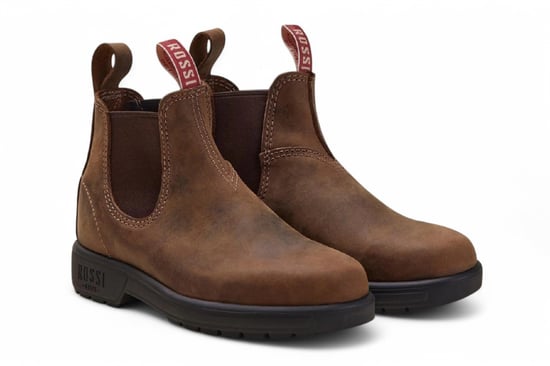Rossi 303 Endura Chelsea-Stiefel aus hellbraunem Leder - Image 3