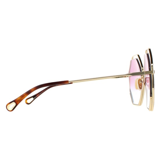 Chloe Rund Damen Gold Violett Blau Farbverlauf CH0045S - Image 4