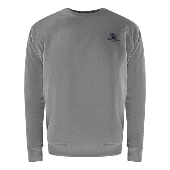 Aquascutum - Iconic Crest - Trainingsset Mit Rundhalsausschnitt In Grau - Image 2