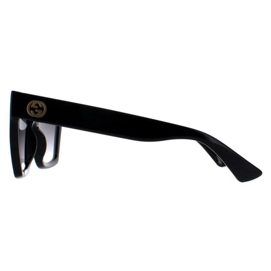 Gucci Square Womens Schwarz Grau Gradient GG1714S - Image 3
